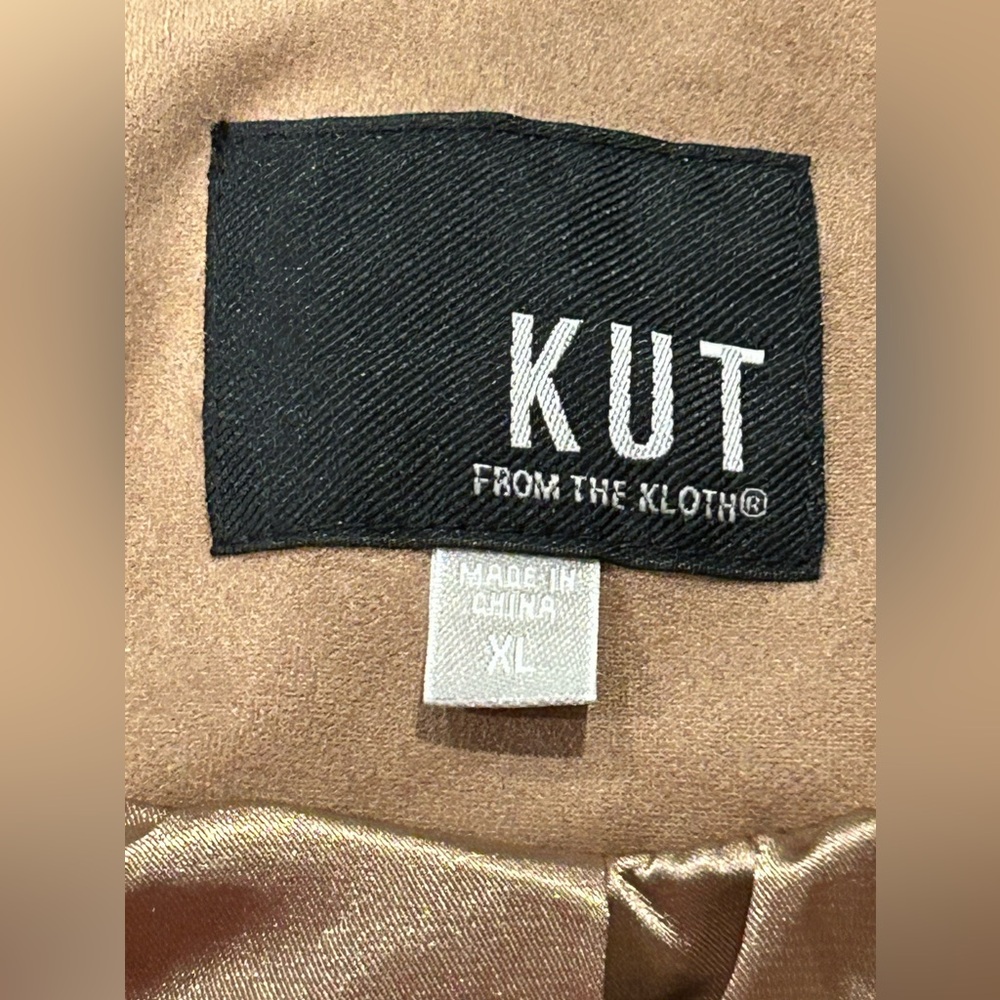 Gorgeous Carmel Suede Jacket - Picture 6 of 7